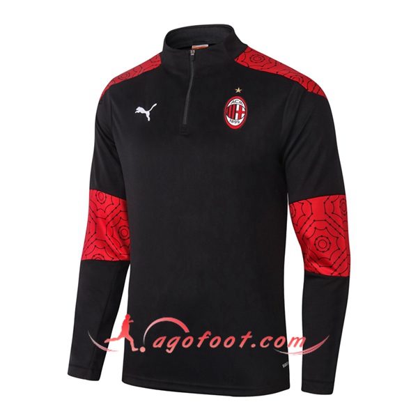 Nouveau Training Sweatshirt Milan AC Noir 20/21