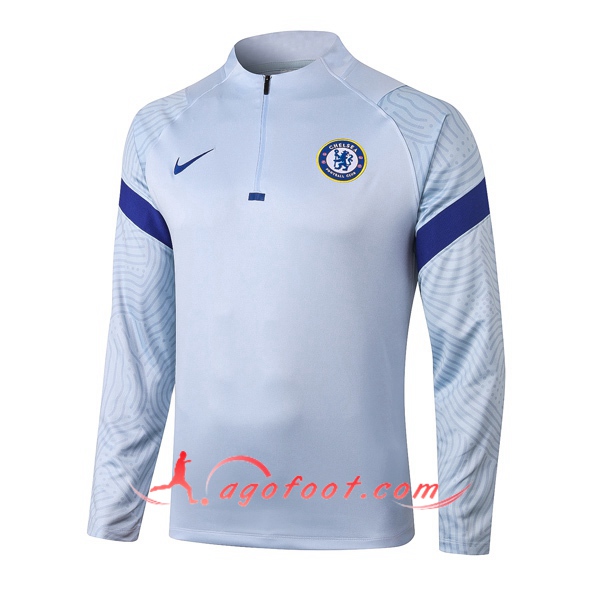 Nouveau Training Sweatshirt FC Chelsea Gris 20/21
