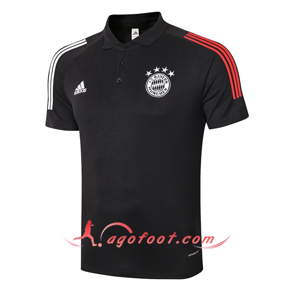 Polo Foot Bayern Munich Noir 20/21