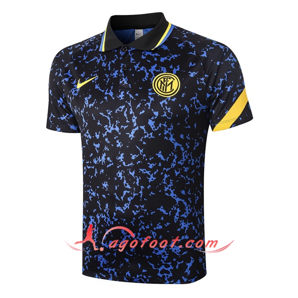 Polo Foot Inter Milan Bleu 20/21