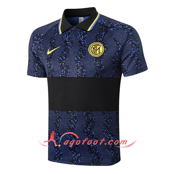 Polo Foot Inter Milan Bleu 20/21