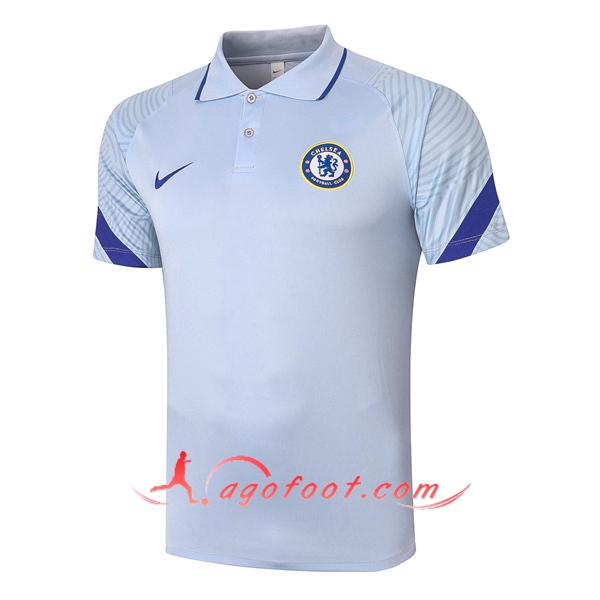 Polo Foot FC Chelsea Gris 20/21