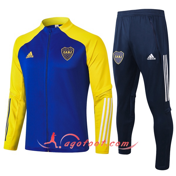 Ensemble Survetement de Foot - Veste Boca Juniors Bleu 20/21
