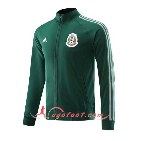 Nouveau Veste Foot Mexique Vert 20/21