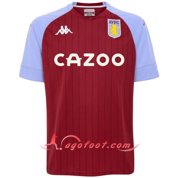 Nouveau Maillot de Foot Aston Villa Domicile Floqué 20/21