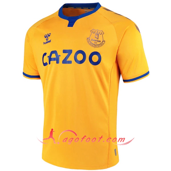 Nouveau Maillot de Foot Everton Exterieur Floqué 20/21