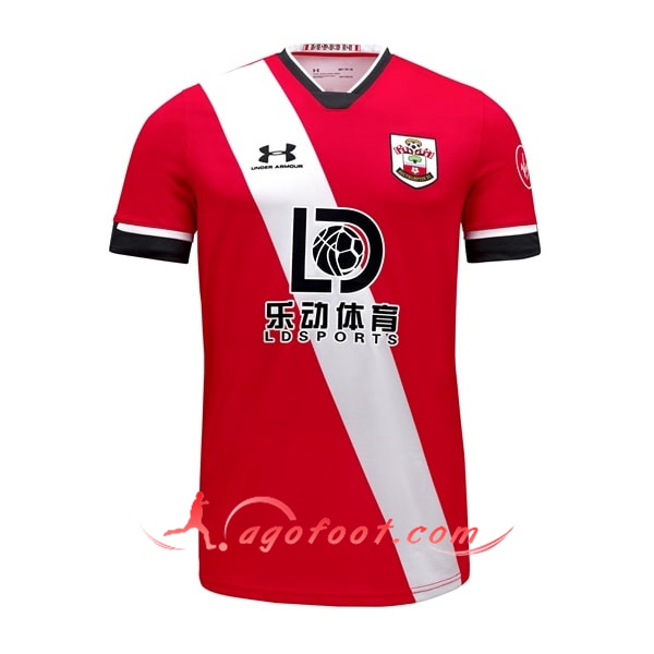 Nouveau Maillot de Foot Southampton Domicile Floqué 20/21
