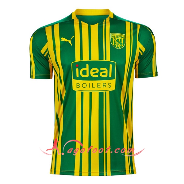 Nouveau Maillot de Foot West Bromwich Exterieur Floqué 20/21