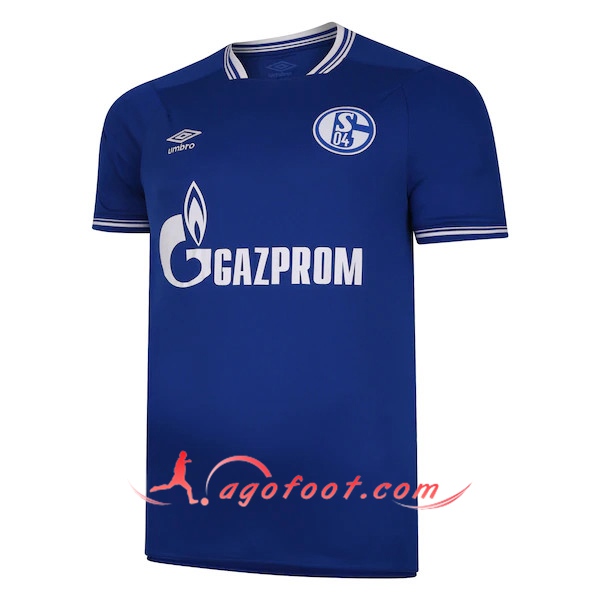 Maillot de Foot Schalke 04 Domicile Floqué 20/21