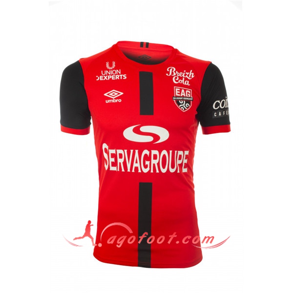 Maillot de Foot EA Guingamp Domicile Floqué 20/21