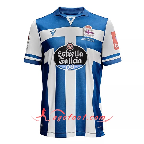 Maillot de Foot Deportivo Domicile Floqué 20/21