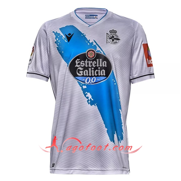Maillot de Foot Deportivo Exterieur Floqué 20/21