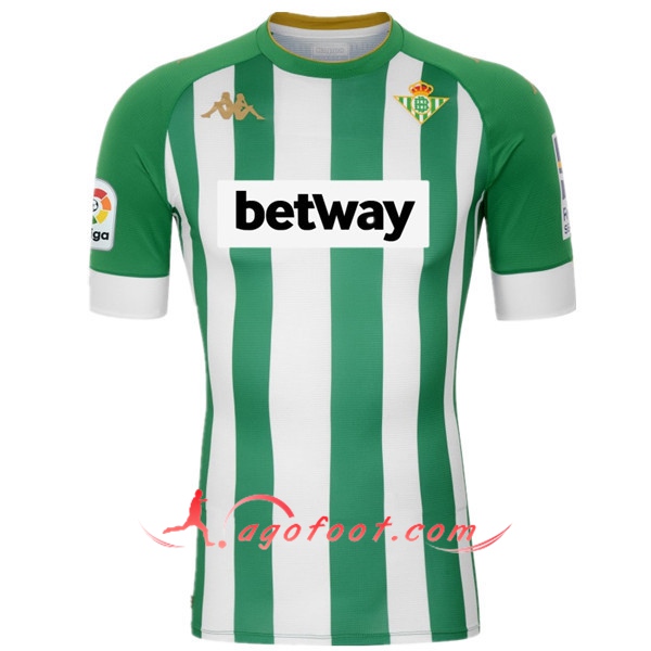 Maillot de Foot Real Betis Domicile Floqué 20/21