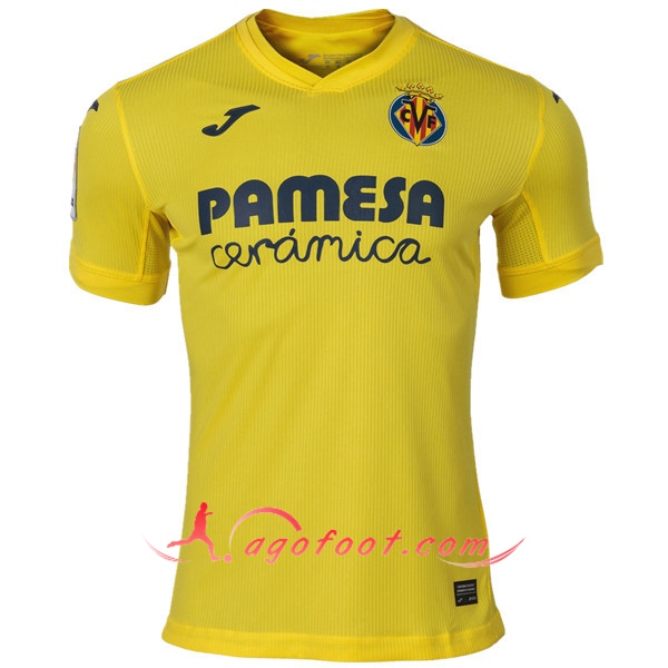 Maillot de Foot Villarreal CF Domicile Floqué 20/21