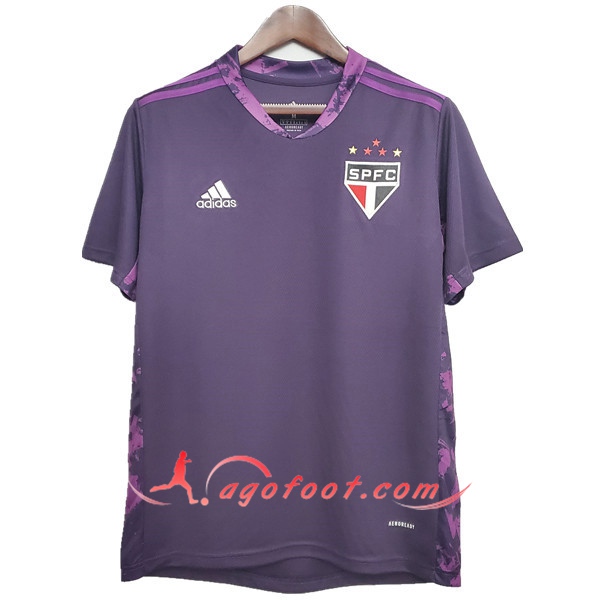 Maillot de Foot Sao Paulo FC Gardien de But Floqué 20/21