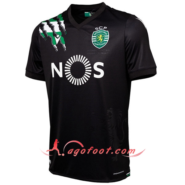 Maillot de Foot Sporting CP Exterieur Floqué 20/21