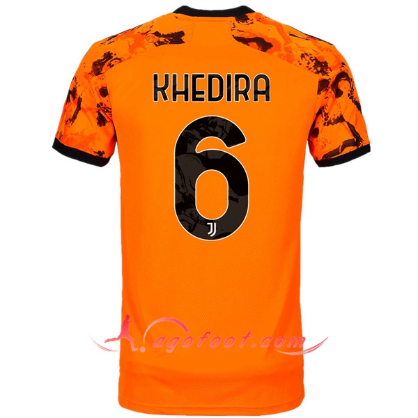 Maillot Foot Juventus (KHEDIRA 6) Third Floqué 20/21