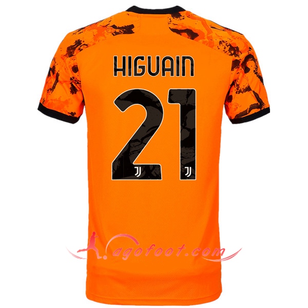 Maillot Foot Juventus (HIGUAIN 21) Third Floqué 20/21