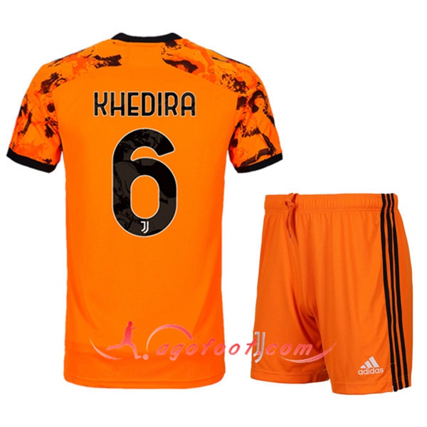 Maillot de Foot Juventus (KHEDIRA 6) Enfants Third 20/21