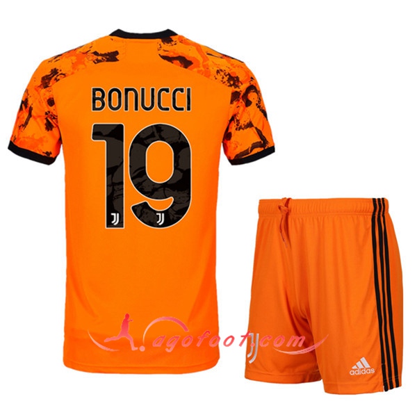 Maillot de Foot Juventus (BONUCCI 19) Enfants Third 20/21