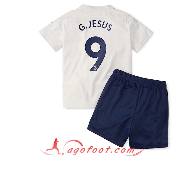 Maillot de Foot Manchester City (G.Jesus 9) Enfants Third 20/21