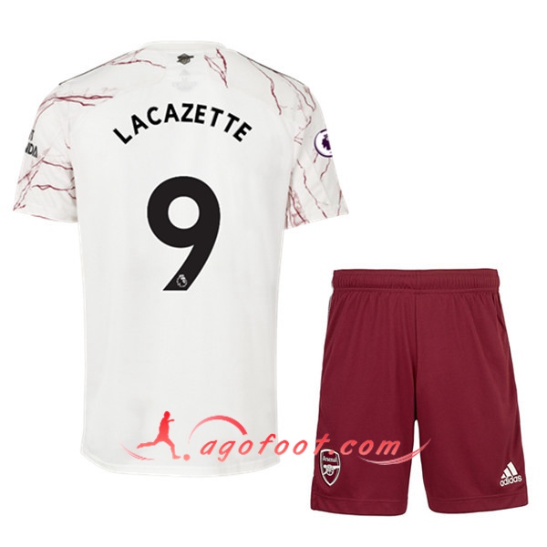Maillot de Foot Arsenal (Lacazette 9) Enfants Exterieur 20/21