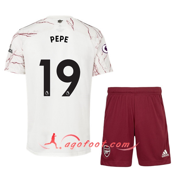 Maillot de Foot Arsenal (Pepe 19) Enfants Exterieur 20/21
