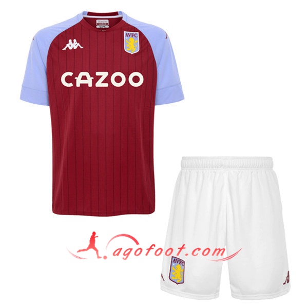 Maillot de Foot Aston Villa Enfant Domicile 20/21