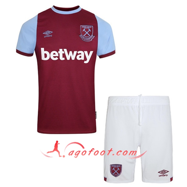 Maillot de Foot West Ham Enfant Domicile 20/21