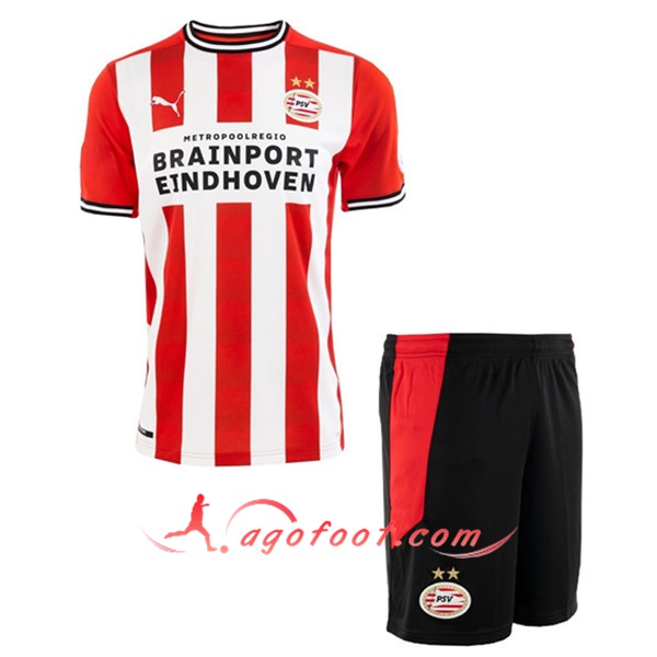 Maillot de Foot PSV Eindhoven Enfant Domicile 20/21