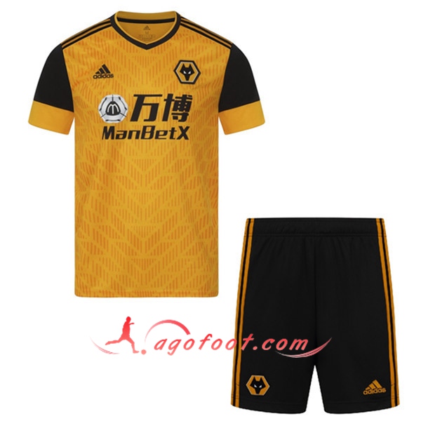 Nouveau Maillot de Foot Wolves Enfant Domicile 20/21