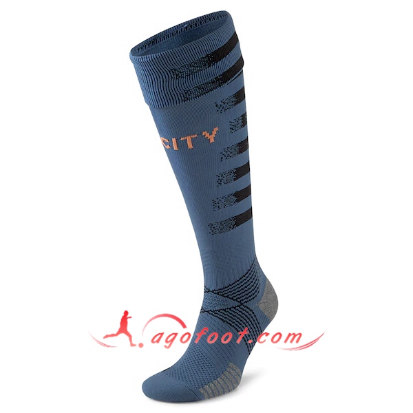 Nouveau Chaussettes Foot Manchester City Exterieur 20/21