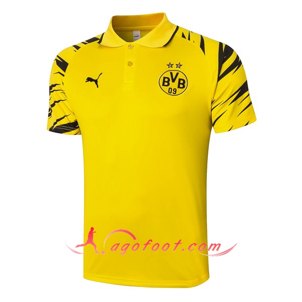 Polo Foot Dortmund BVB Jaune 20/21