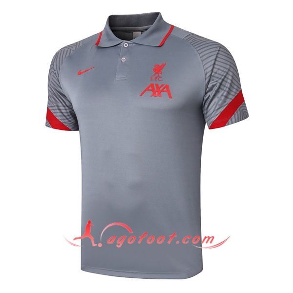 Polo Foot FC Liverpool Gris 20/21