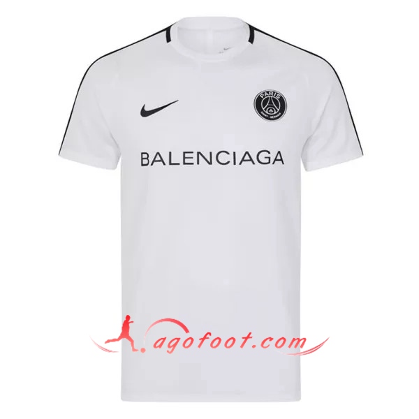Training T-Shirts Paris PSG Blanc 20/21