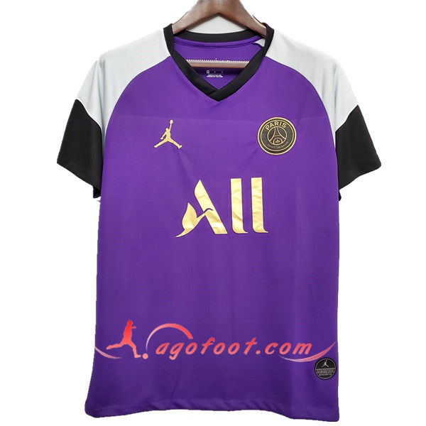Training T-Shirts Paris PSG Pourpre 20/21