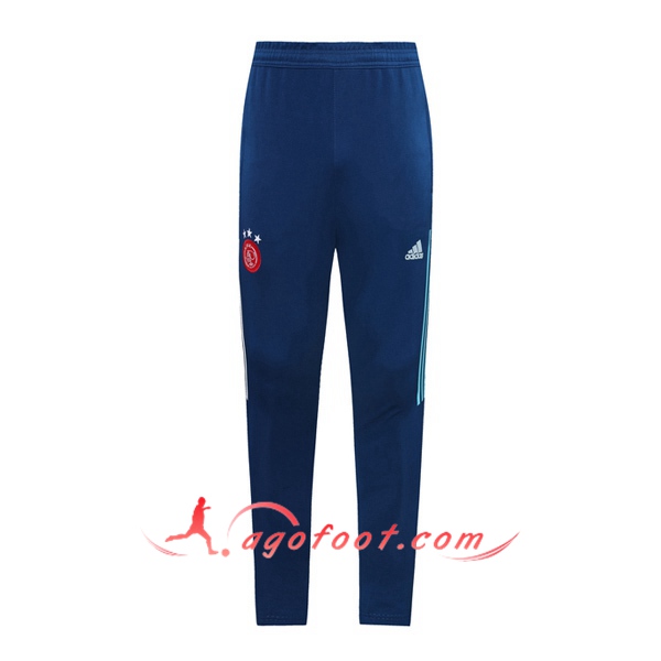 Nouveau Training Pantalon AFC Ajax Bleu 20/21