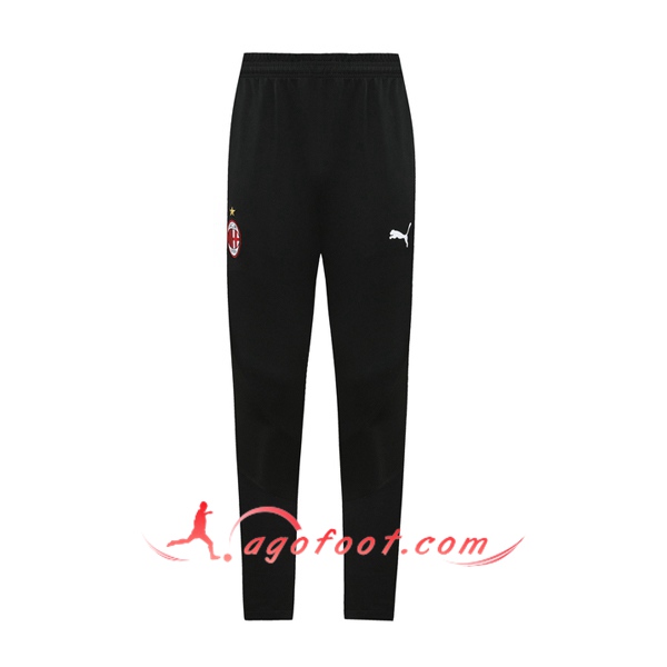 Nouveau Training Pantalon Milan AC Noir 20/21