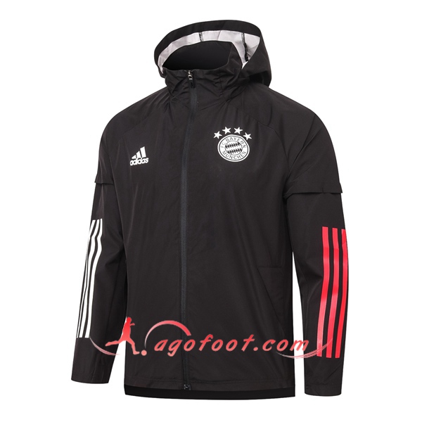 Nouveau Coupe-Vent Bayern Munich Noir 20/21