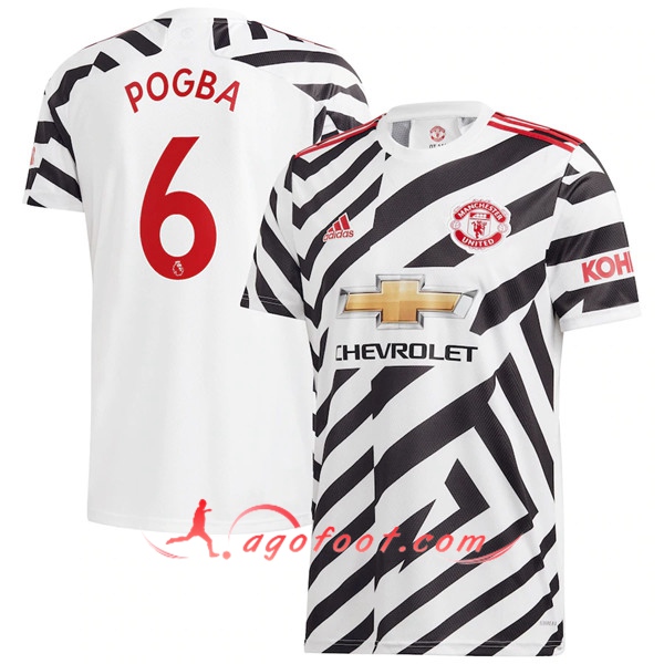 Maillot de Foot Manchester United (Pogba 6) Third 2020/2021