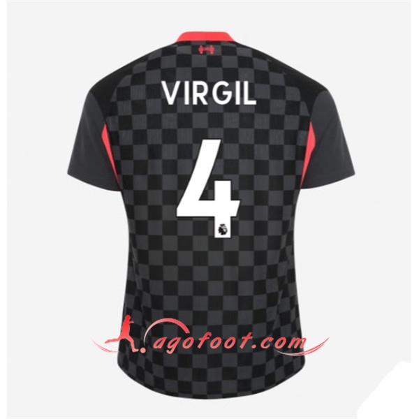 Maillot de Foot FC Liverpool (VIRGIL 4) Third 2020/2021