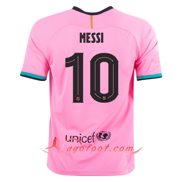 Maillot de Foot FC Barcelone (MESSI 10) Third 2020/2021