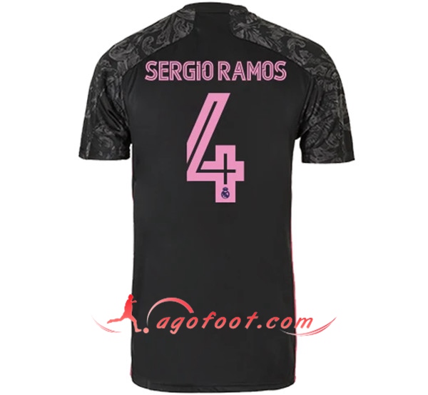 Maillot de Foot Real Madrid (SERGIO RAMOS 4) Third 2020/2021