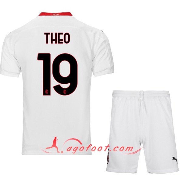 Maillot de Foot Milan AC (THEO 19) Enfants Exterieur 20/21