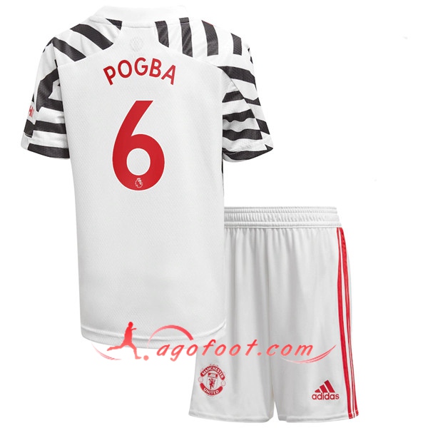 Maillot de Foot Manchester United (Pogba 6) Enfants Third 20/21
