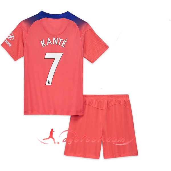 Maillot de Foot FC Chelsea (Kanté 7) Enfants Third 20/21