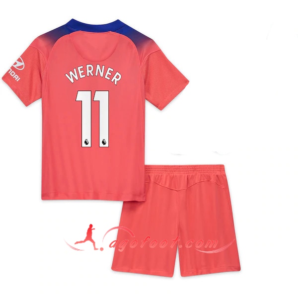 Maillot de Foot FC Chelsea (Werner 11) Enfants Third 20/21