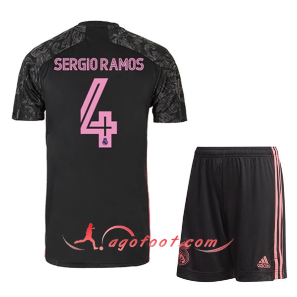 Maillot de Foot Real Madrid (SERGIO RAMOS 4) Enfants Third 20/21
