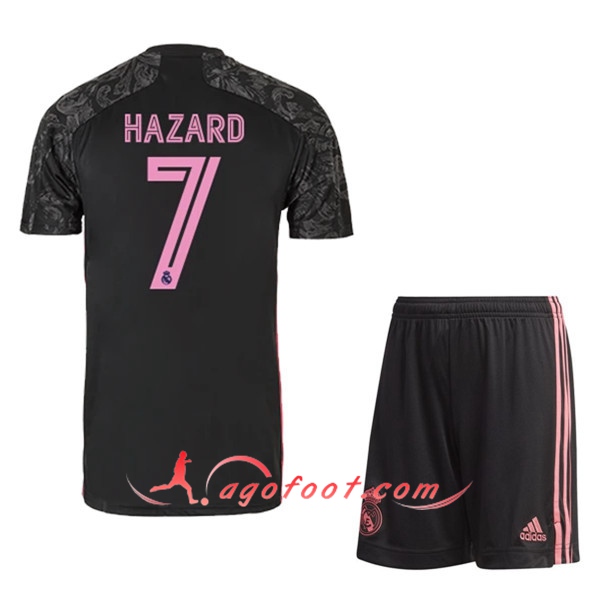 Maillot de Foot Real Madrid (HAZARD 7) Enfants Third 20/21