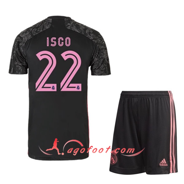 Maillot de Foot Real Madrid (ISCO 22) Enfants Third 20/21
